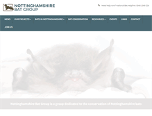 Tablet Screenshot of nottsbatgroup.org.uk